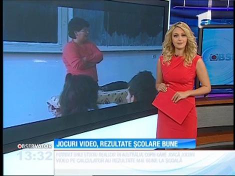 Potrivit unui studiu realizat în Australia, copiii care joacă jocuri pe calculator au rezultate mai bune la școală