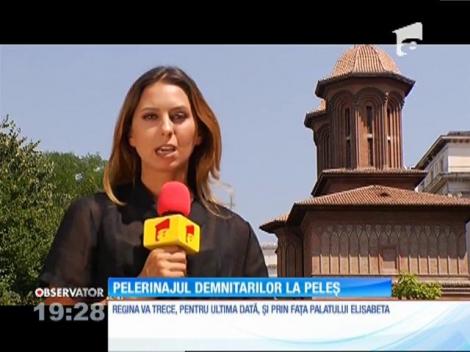 Numeroase personalităţi i-au adus un omagiu Reginei Ana a României, la Sinaia