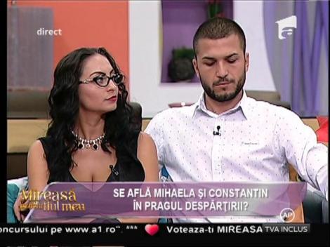 Constantin către Mihaela: "Nimic din ce fac eu nu-ţi convine!"