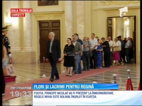 Regina Ana, omagiată la Palatul Regal! Membri ai Familiilor Regale europene, prezenți la funeralii