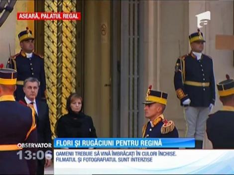 Pelerinaj la Palatul Regal din Capitală. Timp de 2 zile, românii pot merge acolo să se roage la căpătâiul Reginei Ana