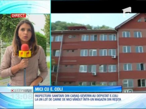 Bacteria E.coli, descoperită într-un lot de mici vânduţi într-un supermarket din Reşiţa