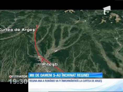 Regina Ana a României, ultima noapte la Palatul regal