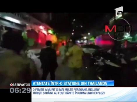 Panică într-o staţiune din Thailanda! Mai multe bombe au explodat: O femeie şi-a pierdut viaţa şi cel puţin alte nouă persoane au fost rănite