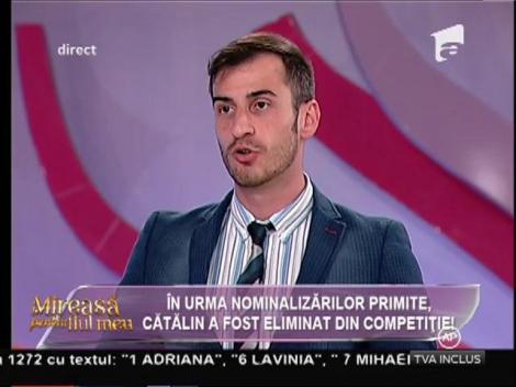 Cătălin a fost eliminat din competiția ”Mireasă pentru fiul meu”!