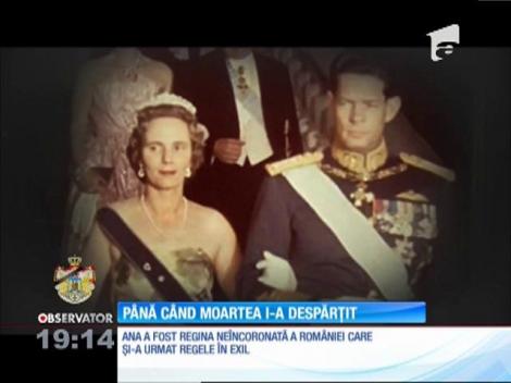 Funeralii Reginei Ana. Regele Mihai şi-a plâns Regina din Elveţia. Medicii i-au interzis să vină în România