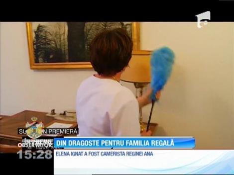 Camerista Reginei Ana, din dragoste pentru Familia Regală