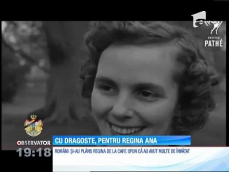 Funeralii Reginei Ana. Mii de români, la ceremonia din București și Curtea de Argeș