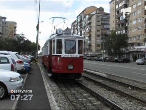 Tramvai de epocă, la modă în Oradea