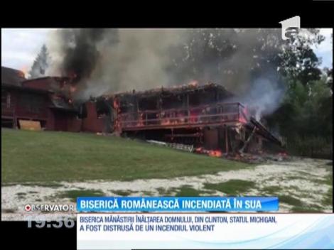 Biserică românească incendiată în SUA