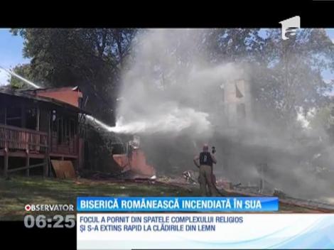 Biserică româneacă incediată în Statele Unite