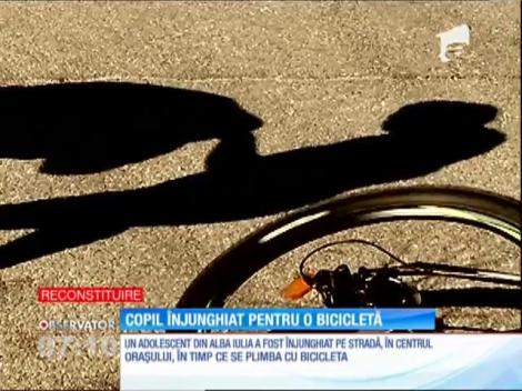 Un copil din Alba Iulia a fost înjunghiat pentru o bicicletă