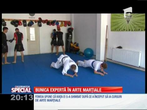 SPECIAL! Pentru mulţi vârsta e doar un număr. Aşa şi-a spus şi-o sudoriţă din Târgovişte, care s-a apucat de arte marţiale la 57 de ani