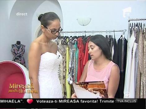 Mihaela şi-a ales rochia de mireasă!