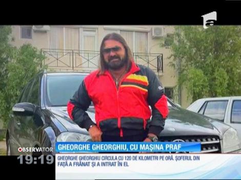 Artistul Gheorghe Gheorghiu şi-a făcut praf maşina de câteva zeci de mii de euro