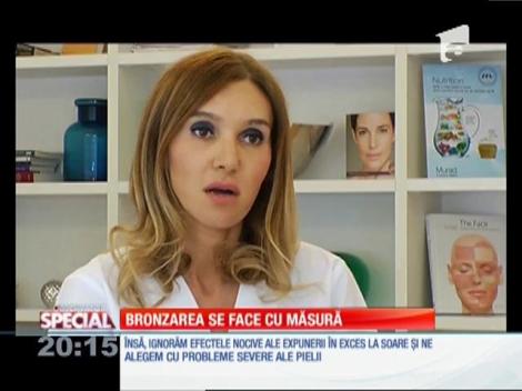 SPECIAL! Bronzul perfect se obţine cu cap