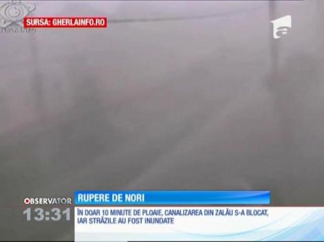 O furtună violentă a făcut prăpăd în judeţul Cluj