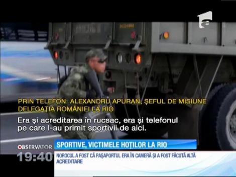 Două atlete românce, victimele hoţilor la Rio