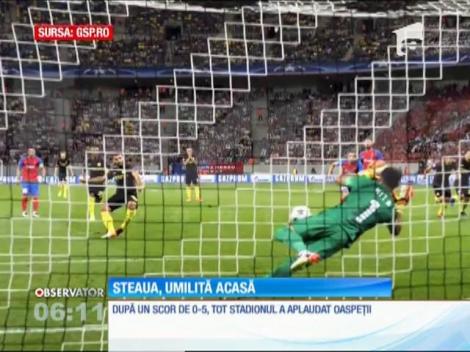 Steaua, umilită acasă de Manchester City