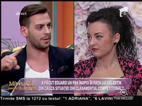 Valentin: "Eduard mi-a făcut o farsă mişelească"