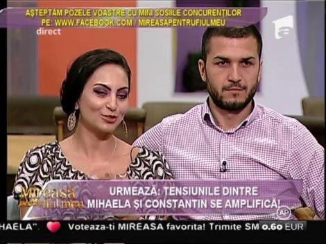 Tensiunile dintre Mihaela și Constantin se amplifică: ”Mă derajează absolut tot ce-mi spui!”