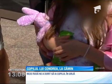 Copilul lui Dan Condrea ar putea ajunge într-un centru de plasament