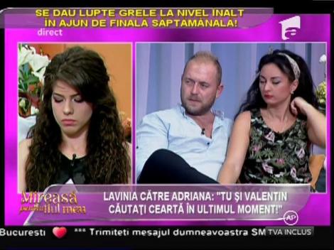 Pe ultima suta de metri, atmosfera din casa  "Mireasă pentru fiul meu" devine insuportabilă. Valentin: "Se crede un fel de Dumnezeu al emisiunii"