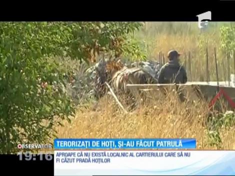Localnicii dintr-un cartier din Bragadiru sunt terorizați de hoți