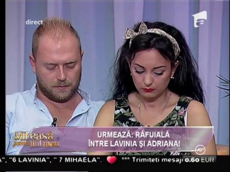 Acuzând o indispoziție, Lavinia s-a refugiat în baie!