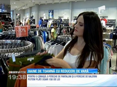Haine de toamnă cu reduceri de vară