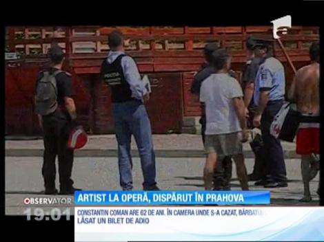 Un bărbat, instrumentist la Opera Română, a dispărut în Prahova