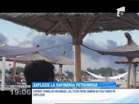 Explozie la Rafinăria Petromidia Năvodari