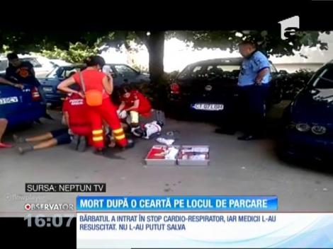 Un bărbat a murit în judeţul Constanţa după un scandal pentru un loc de parcare