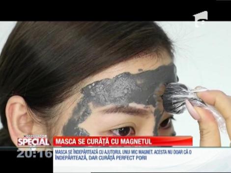 SPECIAL! Masca se curată cu magnetul