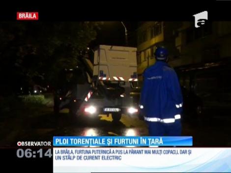 Ploaia torenţială a făcut victime în Bucureşti