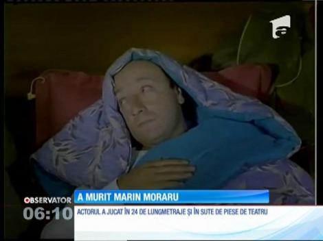 Marin Moraru, actorul care a făcut să râdă generaţii întregi, suferea de o boală în faza terminală