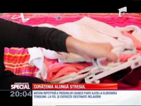 SPECIAL! Curăţenia alungă stresul
