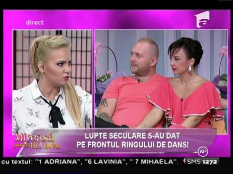 Paşii dansului mirilor le-au pus probleme serioase Laviniei şi lui Eduard!