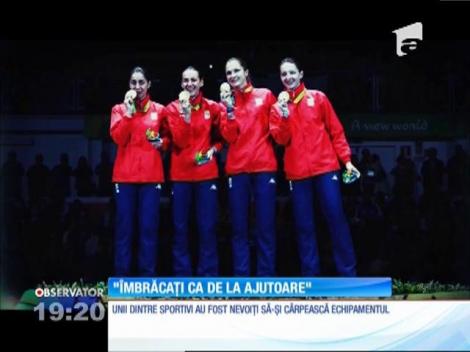 Campionii olimpici: ”Am fost îmbrăcați ca de la ajutoare!”