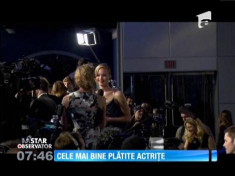 Jennifer Lawrence, cea mai bine platită actrită din anul 2016! Câţi bani a câştigat vedeta de la Hollywood