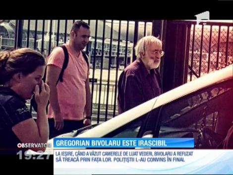 Gregorian Bivolaru, irascibil pe holurile Poliţiei Capitalei