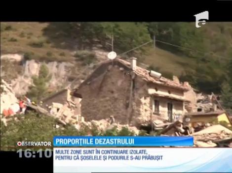 Cutremur violent în Italia. Proporțiile dezastrului