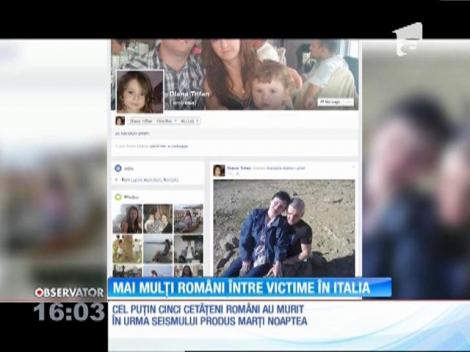 Cutremur violent în Italia. Cinci români au murit