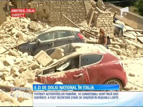 Zi de doliu în Italia