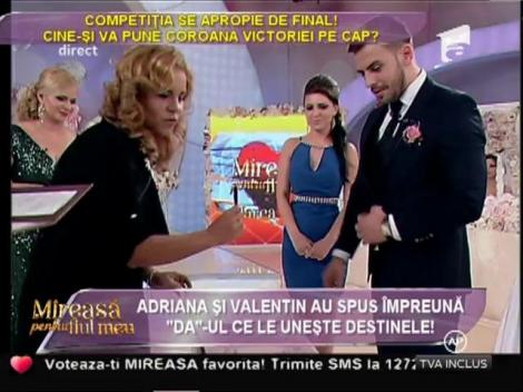 Adriana şi Valentin au spus împreună "DA"-ul ce le uneşte destinele!