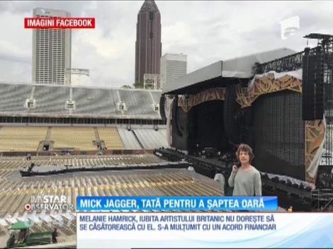 Mick Jagger, tată pentru a şaptea oară