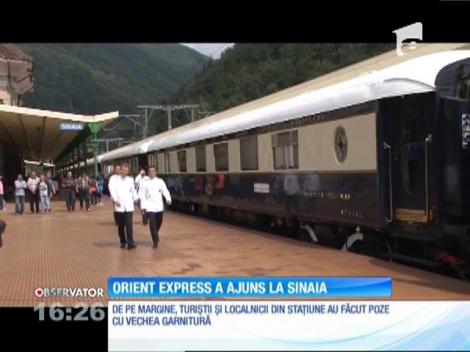 Orient Express, Regele Trenurilor, a ajuns la Sinaia