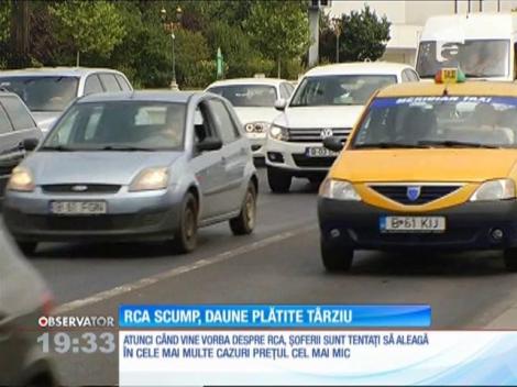 RCA scump, daune plătite târziu