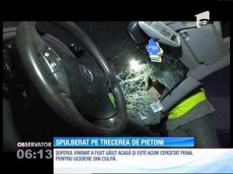 Un bâtrân din Târgovişte a fost spulberat pe trecerea de pietoni