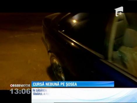 Un şofer băut a fost urmărit de poliţişti, în trafic, lângă Bucureşti